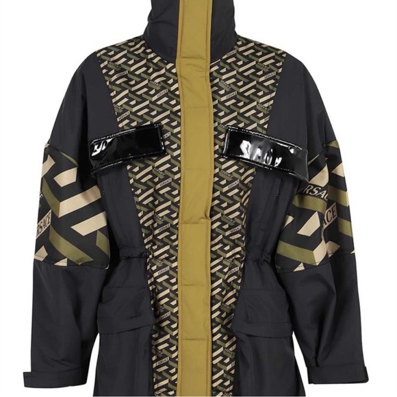 Versace Greca Print Utility Jacket - Picture 3 of 7